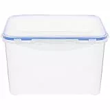 Yardwe Frischhaltebox Luftdichte für Obst und Lebensmittelaufbewahrung mit Starkem Verschluss aus Kunststoff 3000ml im Kühlschrank und Outdoor Einsatz