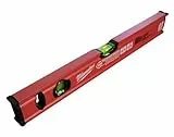 Milwaukee 4932459090 Redstick Slim Level, 40 cm, Rot/Schwarz