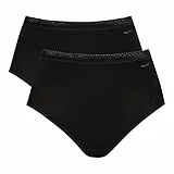 Mey - Lights - Taillen-Slip - 2er Pack (46 Schwarz), (89201-P2)
