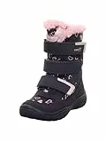 Superfit Mädchen Crystal Gore-tex 1-009090 Schneestiefel, Blau Rosa 8020, 28 EU