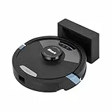 Shark Matrix Plus 2-in-1 Wisch- & Saugroboter mit LiDAR-Home Mapping, Matrix- & Kantenreinigung, für Teppich, Hartböden & Tierhaare, Selbstaufladend, Anti-Allergen, WiFi/App, Schwarz