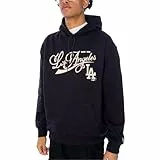 New Era MLB Retro LA Dodgers Hoodie Herren Kapuzenpullover Navy Offwhite, XXL