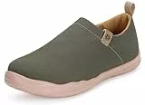 Gaatpot Turnschuhe Knit Stoffschuhe Damen Casual Laufen Freizeit Schlupfschuhe Walking Fitness Schuhe Ohne Schnürsenkel Grün 39