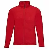 Regatta Vollreißverschluss-Microfleece-Jacke für Herren Größe L Classic Red
