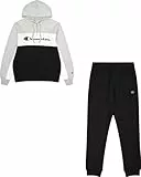 Champion Herren Legacy-Full Zip with Large Logo Sweatsuit, Grau (EM021), M