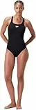 Speedo Damen Eco Endurance+ Medalist Schwimmanzug, Schwarz, 46
