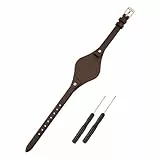 SANDEIN Uhrenarmband, kompatibel mit Fossil, 8 mm, weiches Leder, Ersatzarmband für Fossil ES3077, ES3148, ES3262 und ES4119, ES4176 Serie