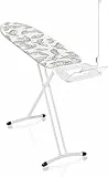 Leifheit Bügelbrett Air Board Express L Solid ideal für eine Dampfstation, Bügeltisch mit Baumwollbezug, Dampfbügelbrett mit ultraleichter Bügelfläche