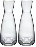 Bormioli Rocco Ypsilon Karaffe 1.0 L Transparent (Packung mit 2)