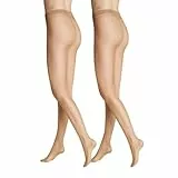 Hudson Damen Strumpfhosen Simply 20 2-Pack transparent matt Skin 0014 48-50
