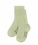 FALKE Unisex Baby Socken Sensitive B So Baumwolle mit Komfortbund 1 Paar, Grün Jade 7376, 80-92