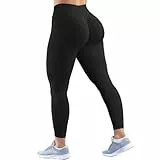 JN JANPRINT Damen Nahtlose Sport Leggings Impact Sporthose Versteckte Scrunch Butt Lifting Medium Taille Tummy Control Po Push Up Gym Yoga Hosen