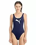 PUMA Damen Swimsuit Badebekleidung, Navy, M EU