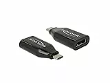 Delock 62978 Adapter USB Type-C Stecker auf HDMI Buchse (DP Alt Mode) 4K 60 Hz Schwarz