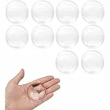 10 Stück Türstopper Wand - 40mm Durchmesser Selbstklebende Türpuffer für Zuhause oder Büro, schützt die Wand, leises, stoßdämpfendes Gel (durchsichtig)