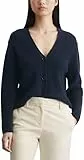 Marc O'Polo Damen Long Sleeve Cardigan Sweater, Blau, XL EU