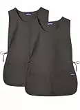 Sivvan Unisex-Schürze – Schusterschürze 2er-Pack - S87002 - Charcoal - X