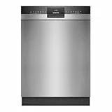 Siemens SN43ES28AE iQ300, Unterbau-Geschirrspüler, 60 cm, Made in Germany, bis zu 3-mal schneller spülen, automatische Türöffnung nach Spülende, smartStart, flex Körbe, Gebürsteter Stahl