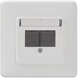 Rutenbeck – Socket UMflex 139112400 Cat. 6 A iso-md 2 Up rw Kupfer Sockel Mitteilung