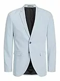 JACK & JONES Herren JPRFRANCO Blazer NOOS Anzugjacke 12199891,Chambray Blue/Fit:super Slim Fit,50