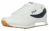 FILA Herren Orbit men Sneaker, White/Dress Blue, 45 EU