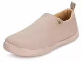 Gaatpot Turnschuhe Knit Stoffschuhe Damen Casual Laufen Freizeit Schlupfschuhe Walking Fitness Schuhe Ohne Schnürsenkel Khaki 41