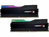 G.SKILL Trident Z5 RGB Serie (Intel XMP 3.0) DDR5 RAM 48 GB (2 x 24 GB) 8400MT/s CL40-52-52-134 1,40 V Desktop Computer Arbeitsspeicher UDIMM – Mattschwarz (F5-8400J4052G24GX2-TZ5RK)