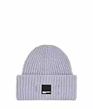 KARL LAGERFELD JEANS, Damen, Box Logo Beanie, Eventide, Einheitsgröße