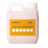 wisedry Kieselgel-Trockenmittelperlen, wiederverwendbar, mit Farbanzeige, Orange bis Grün,0,9 kg [2 LBS], Perlengröße 2–4 mm, wiederaufladbar, lebensmittelecht