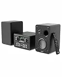 Internetradio WLAN Stereoanlage | HiFi Anlage DAB+ & UKW | CD Player Bluetooth 5.3 | Musikanlage mit Regallautsprechern | Kompaktanlagen mit Spotify Connect & Podcasts | MAJORITY Homerton HiFi