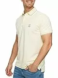 Indicode Herren Wallo Poloshirt aus Baumwolle | Herrenpoloshirt Polokragen Baumwollshirt Anise Flower, L