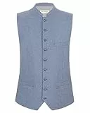 Stockerpoint Herren Trachtenweste Devito | Größen 44-60 | Traditionelle & hochwertige Weste mit verstellbarem Riegel I Perfekt für Trachten & Festlichkeiten