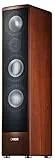 Canton Ergo 690 DC 3-Wege Bassreflex-Standlautsprecher (170/320 Watt, Bi-Wiring-/Bi-Amping-Anschlussfeld) Kirsch (Stück)