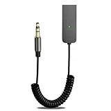 RUIZHI Aux Bluetooth Adapter, Bluetooth 5.3, Bluetooth Empfänger, Freisprechanlage für Auto Bluetooth für Freihändige Anrufe und Kabellose Musik, Verbindet Zwei Mobilgeräte,USB + 3,5-mm-Audiostecker