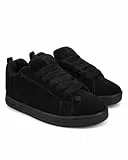 DC Shoes Herren Court Graffik Skateboardschuhe, Schwarz 1, 44.5 EU