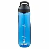 Contigo Cortland Autoseal Trinkflasche mit automatischem Trinkverschluss | 720ml große BPA-freie Kunststoff Wasserflasche | auslaufsicher | Ideal für Schule, Arbeit, Sport, Fahrrad, Wandern