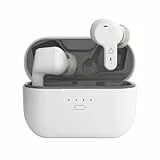 CREATIVE Zen Air Pro (Weiß) Leichte True Wireless Schweißfeste In-Ears mit Aktiver Geräuschunterdrückung, Umgebungsmodus, LE Audio, Bluetooth 5.3, IPX5, Bis zu 33 Stunden Akkulaufzeit