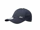 SABBOT Ethan Premium Cap, Unisex Basecap, Hergestellt aus recyceltem Polyester, Nachhaltig, Stylisch, Leichtgewicht, Atmungsaktiv, Verstellbar, Ideal für Alltag (Schwarz)