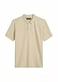 Marc O'Polo Herren Kurzarm-Poloshirt mit Stretch-Anteil Regular Fit, Beige (Pure Cashmere), XL