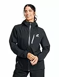RevolutionRace Vector 2L Jacket für Damen, Wasserichte und Winddichte Regenjacke für Wandern, Dark Navy, XS