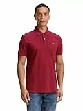 TOM TAILOR Herren 1031006 Poloshirt, 35930 - Deep Red, XL