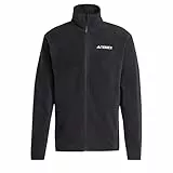 adidas Men's Terrex Multi Full Zip Fleece Jacket, Black, 3XL