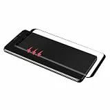 Black Rock - Premium Glass Screen Protector 3D 0,3 mm 9H für Samsung Galaxy S9 | Schutzglas, Schutzfolie, Displayschutz (Transparent mit schwarzem Rahmen)