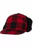 Brandit Lumberjack Wintercap, Rot-Schwarz
