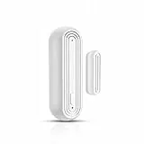 Kraslaw Tür- und Fenstersensor WLAN mit integrierter 90 dB Sirene, Echtzeit-Fernalarmanzeige, funktioniert ohne Gateway, App-Steuerung mit Tuya Smart/Smart Life, kompatibel mit Amazon Alexa
