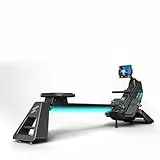 Sportstech Rudergerät für zuhause, LED Knob-Display, Deutsche Qualitätsmarke, App kompatibel, klappbar, leise magnetische Rudermaschine, 24 Widerstandsstufen, Cardio- + Ganzkörpertraining, sRow Lite