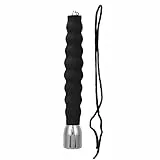 nobrands 24mm Head Fishing Bat, Fischpriester aus Aluminiumlegierung mit rutschfestem Eva-Schaumgriff
