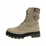 Tom Tailor Damen 4290560021 Mode-Stiefel, dkcream, 39 EU