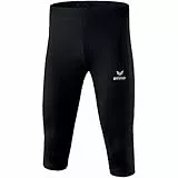 Erima Herren Performance 3/4 Laufhose (8290702), schwarz, XL