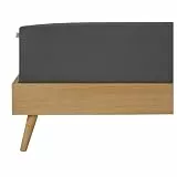 Schiesser Edeljersey Spannbettlaken Jessi | 100% gekämmte Baumwolle aus nachhaltiger Produktion | für Matratzen 180x200cm bis 190x200cm | Matratzenhöhe bis 22cm | Dunkelgrau | Anthrazit